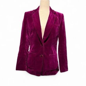 Vintage Aberdeen Square Velvet Blazer